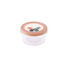 POTE PLSTICO REDONDO C/TAMPA ROSCA DECORADA 900ML SORTIDO