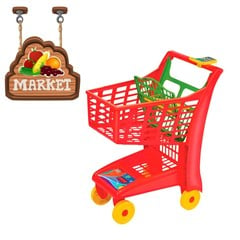 CARRINHO COMPRAS MARKET VERMELHO