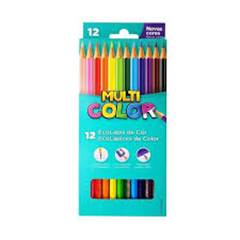 LÁPIS DE COR MULTICOLOR SUPER 12 CORES