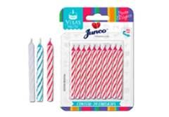 VELA ANIV PALITO ESPIRAL 20UN BR 