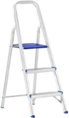 ESCADA ALUMINIO 3 DEGRAUS MOR