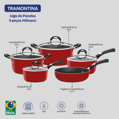CJ PANELA ALUM MONACO 5PCS   