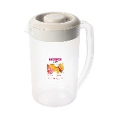 JARRA PLASTICA REDONDO COM TAMPA 3.8L TRANSPARENTE