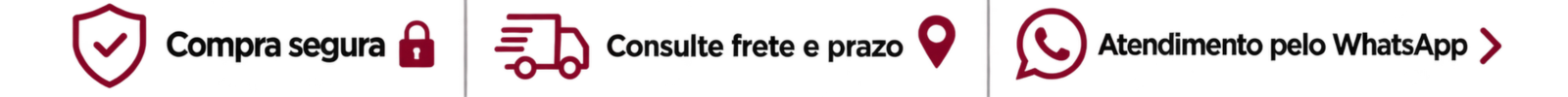 INFORMATIVO - FRETE | COMPRA SEGURA | WHATSAPP