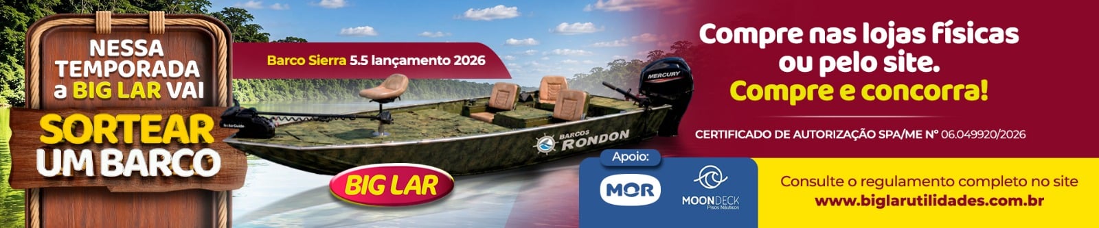 sorteio barco